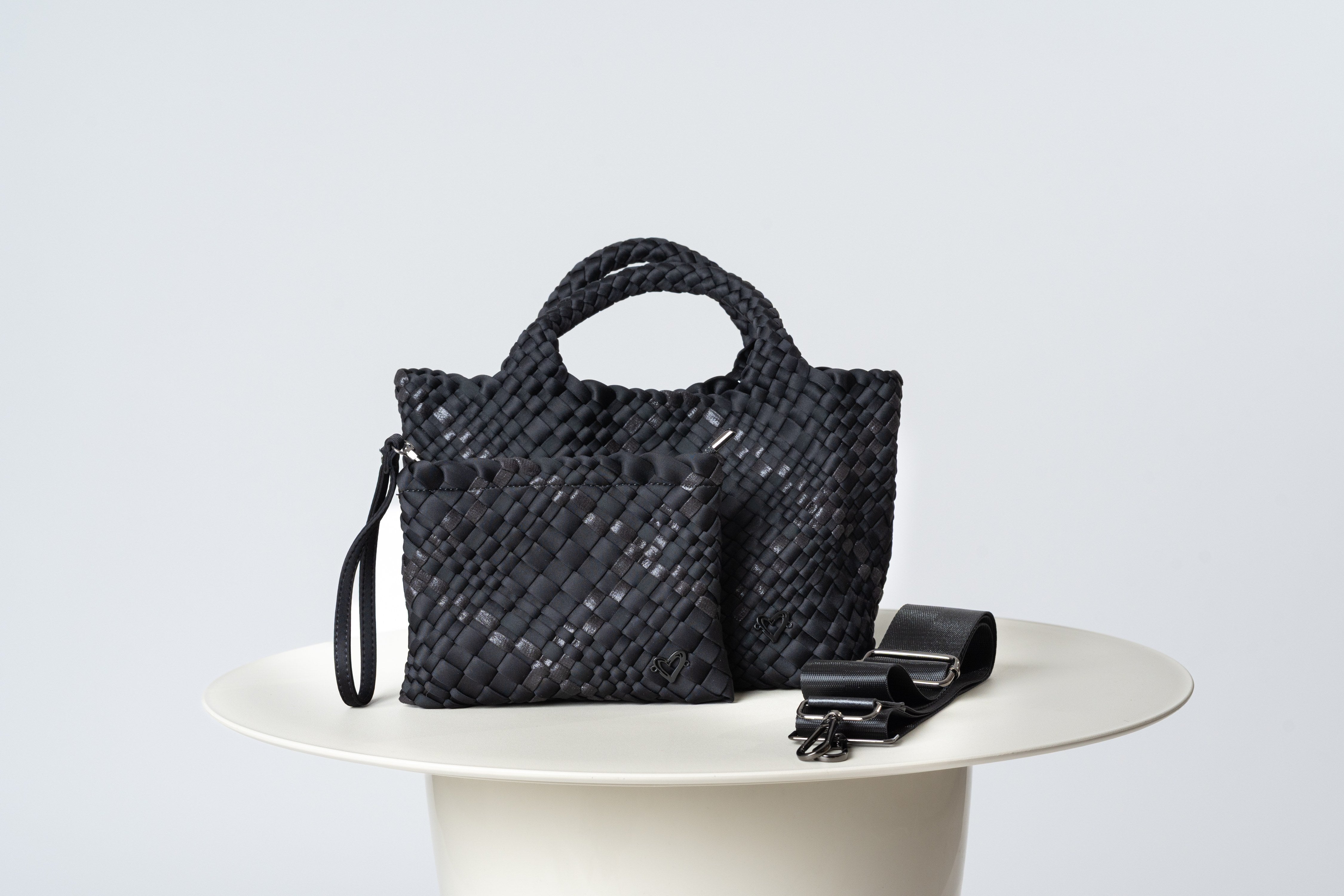 BRANDON BLACK METALLIC BLACK