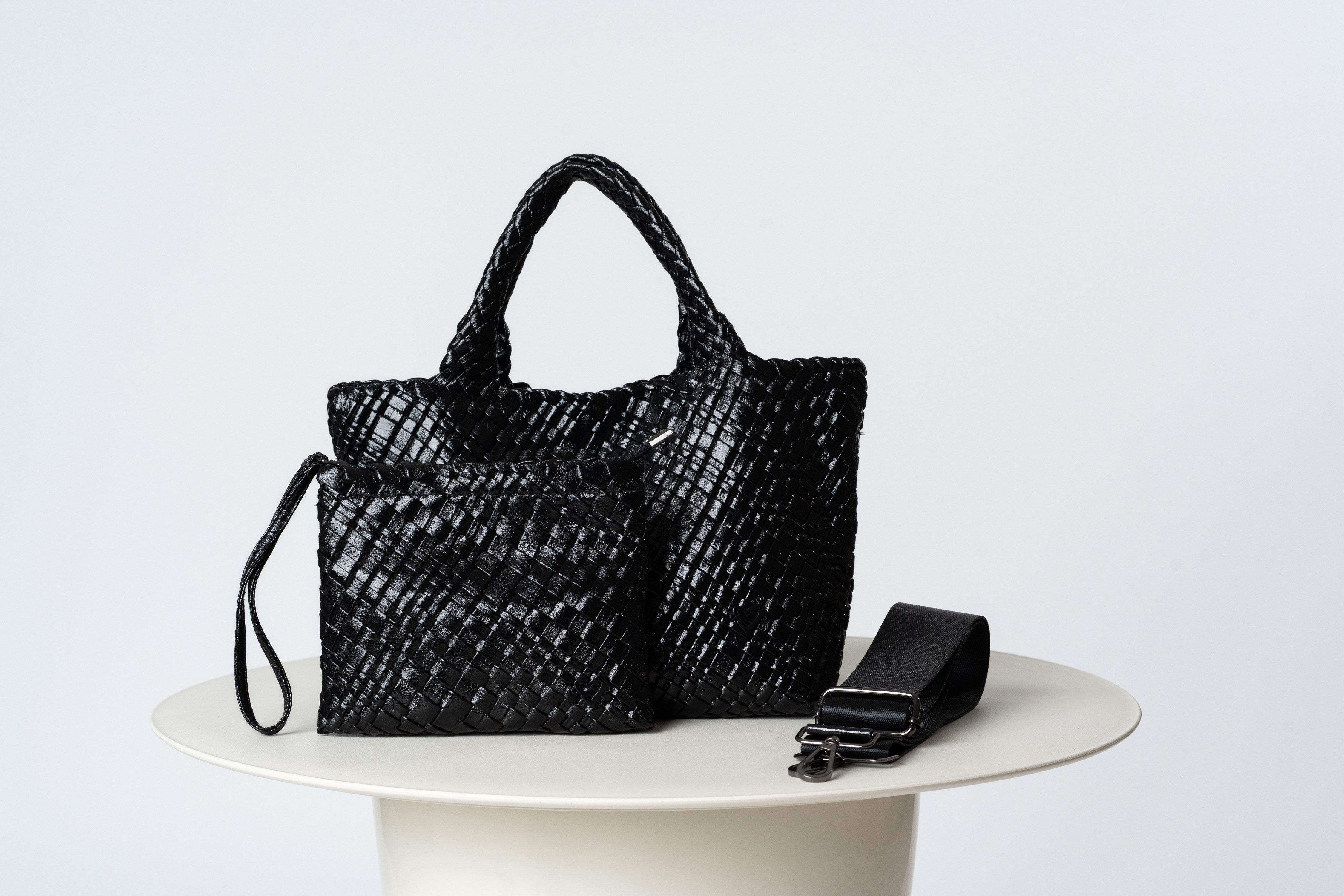 BRANDON METALLIC BLACK