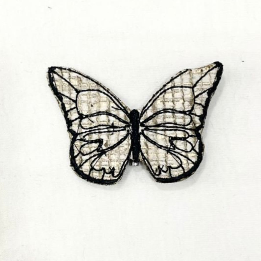 PIN MARIPOSA WHITE