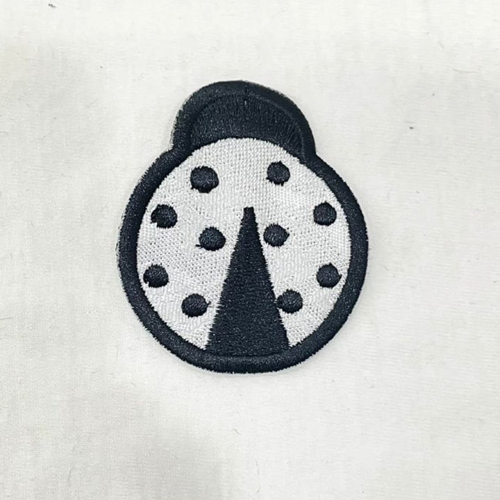 PIN LADYBUG WHITE