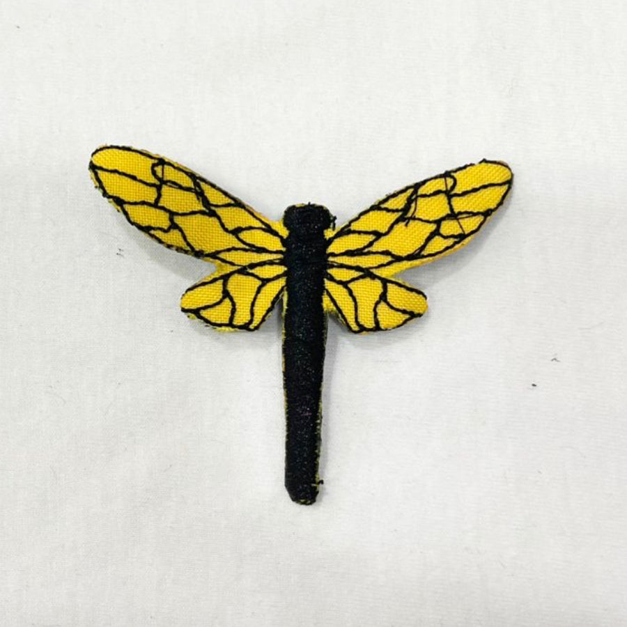 PIN LIBELULA YELLOW