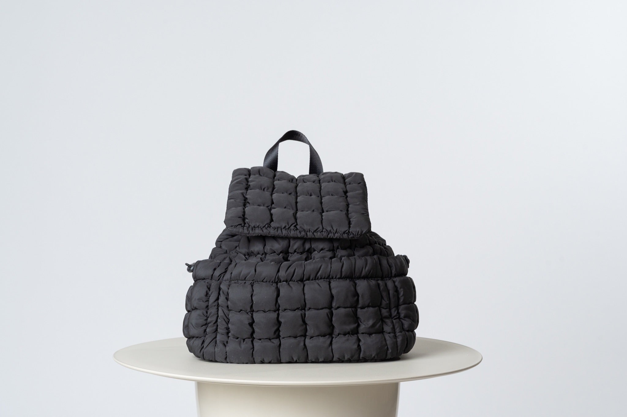 PUFFER BACKPACK BLACK