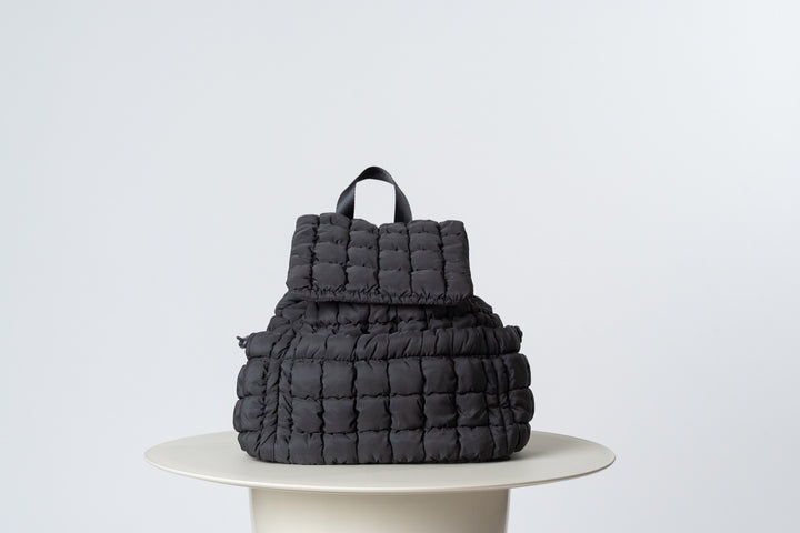 PUFFER BACKPACK BLACK