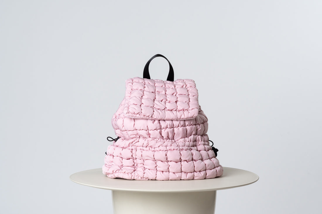PUFFER BACKPACK PINK