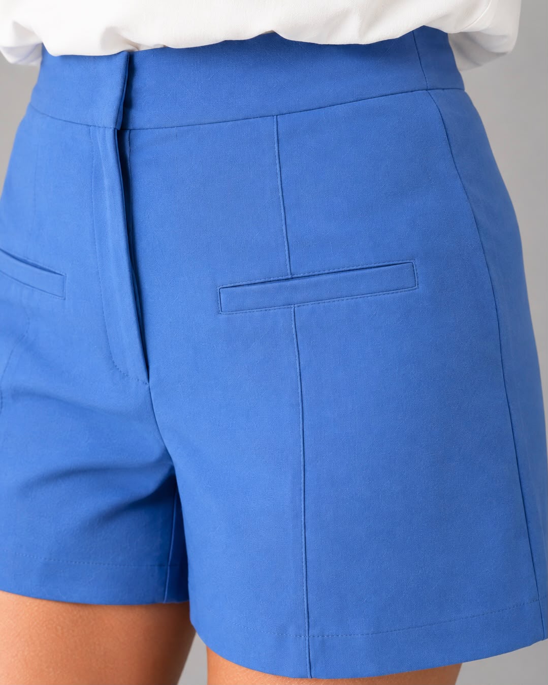 SHORT LINO AZUL