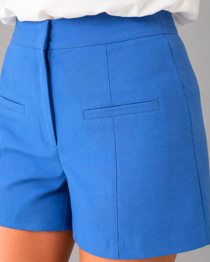 SHORT LINO AZUL