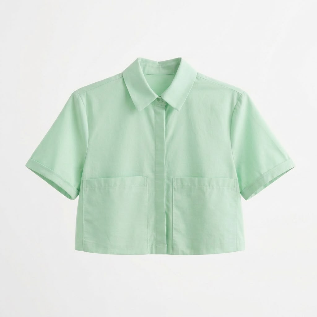 CAMISA VERDE PALM TREE