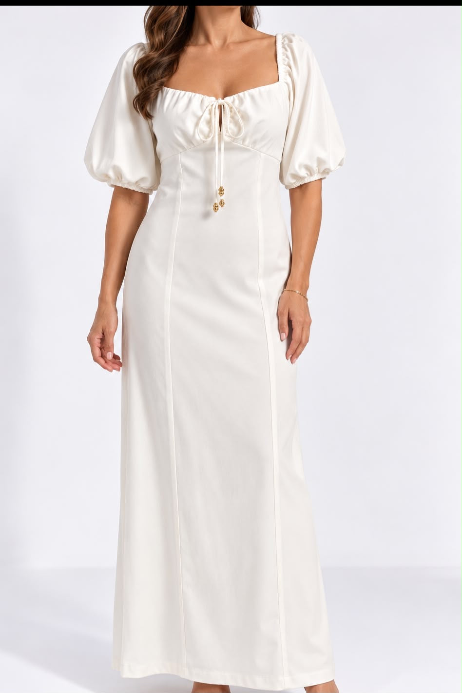 VESTIDO BEIGE GIPSY
