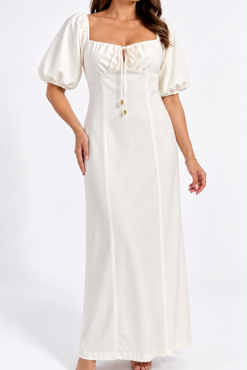 VESTIDO BEIGE GIPSY
