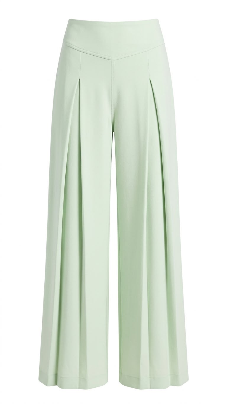 PANTALON VERDE PALM TREE